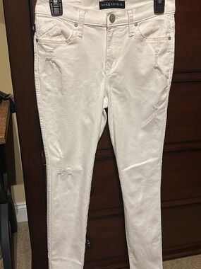 Rock & Republic Women's White Skinny Jeans